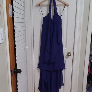 City Chic Deep Blue High Low Dress